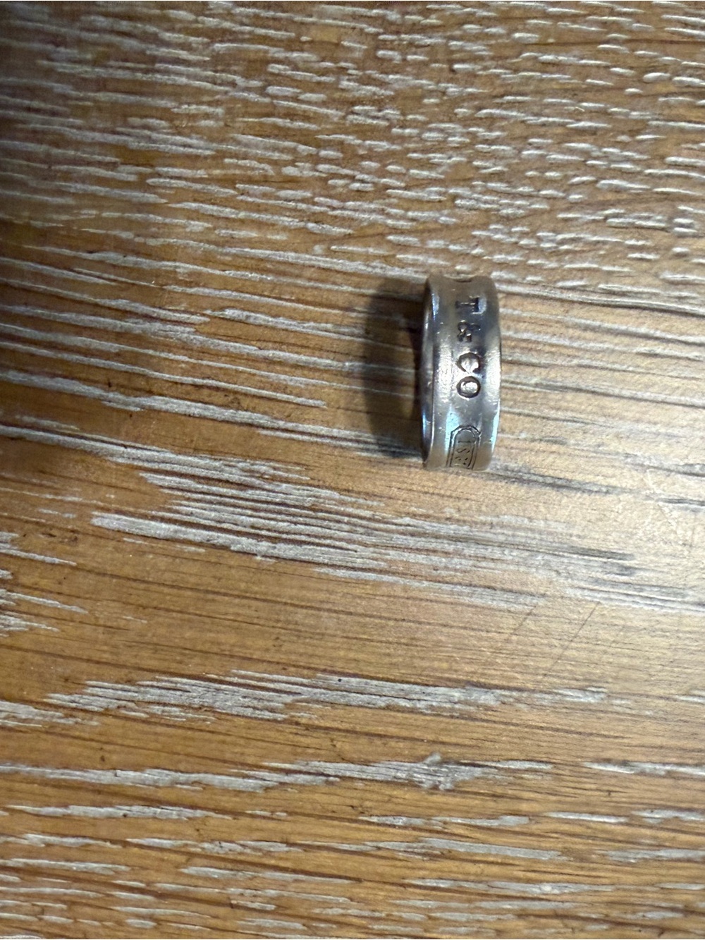 Tiffany & Co. 1837 Collection 925 Sterling Silver Ring Size 7